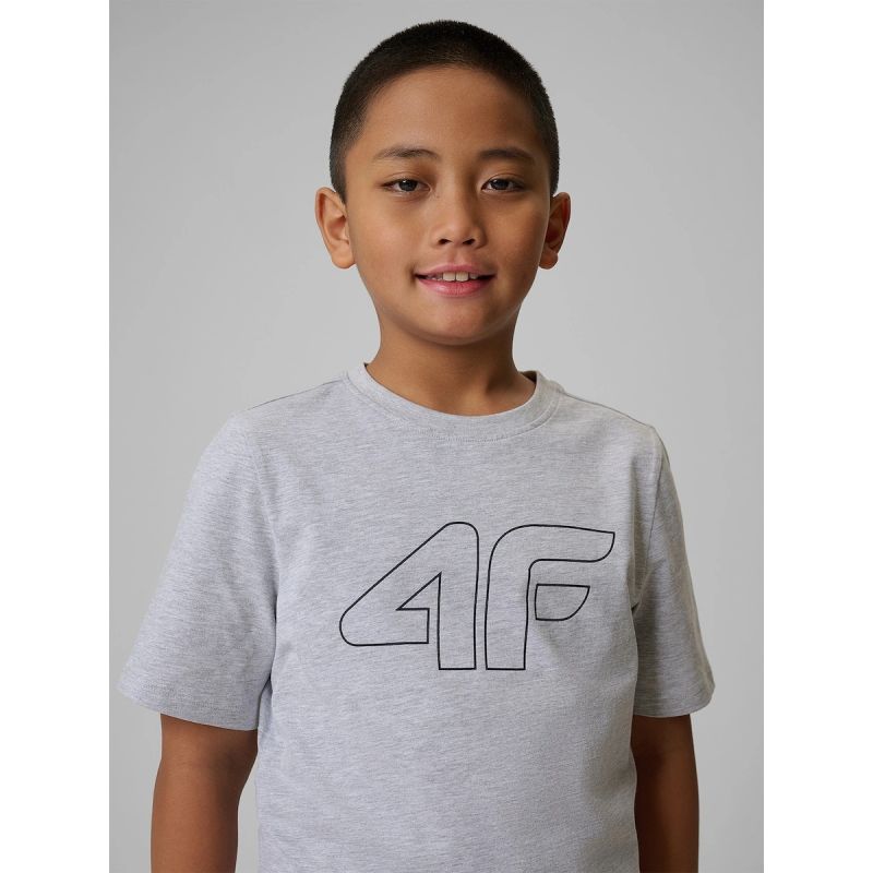 4F Boy's regular printed T-shirt clothing