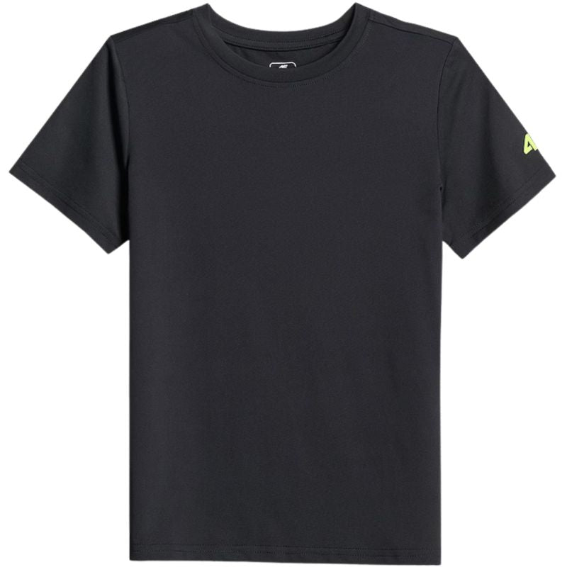 4F Boy's T-shirt FNK M1966 deep 20S fekete póló 4FJWSS26TFTSM196620S