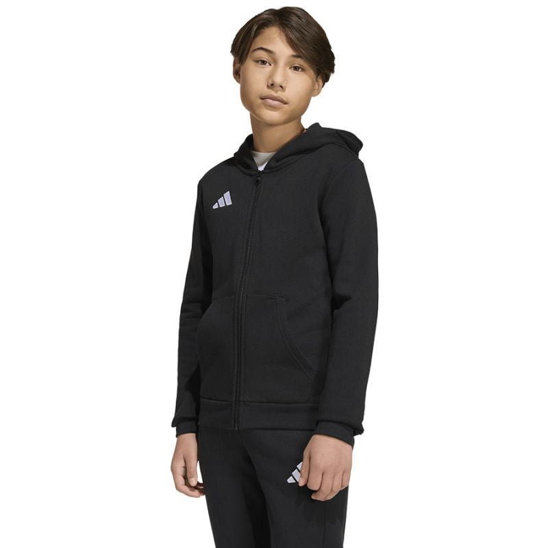 Adidas ENTRADA 26 Hoody Full Zip Junior sweatshirt KH1782 116 cm kapucnis pulóver