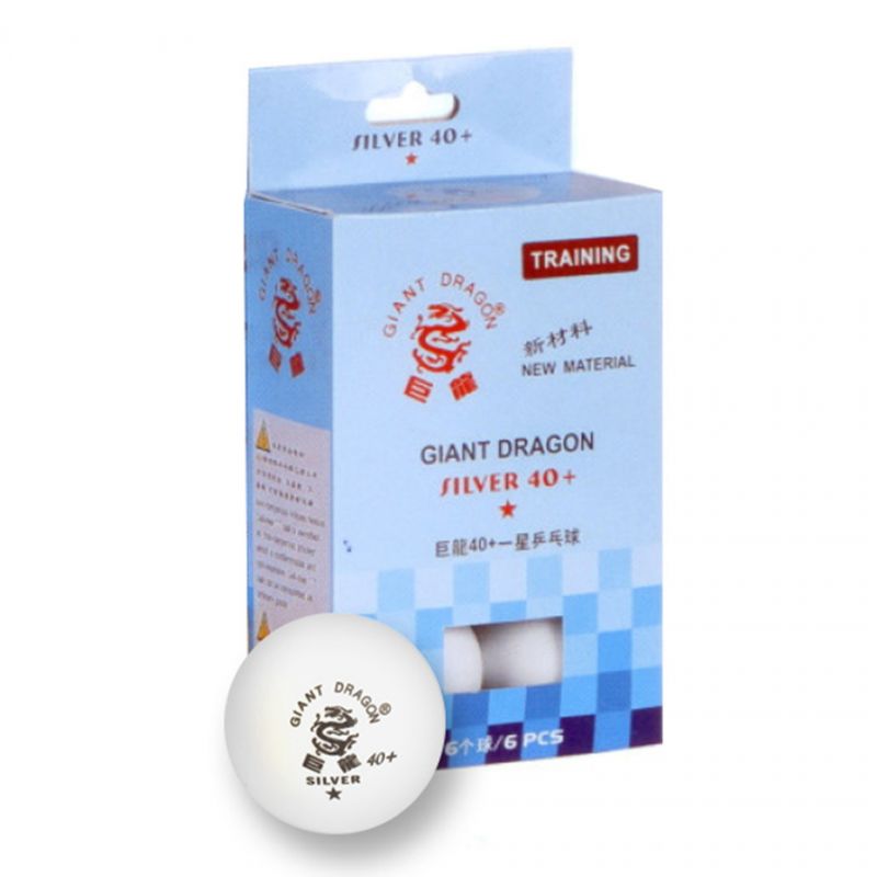 Smj Silver Star 6-pack ping pong ball 8331 Labda