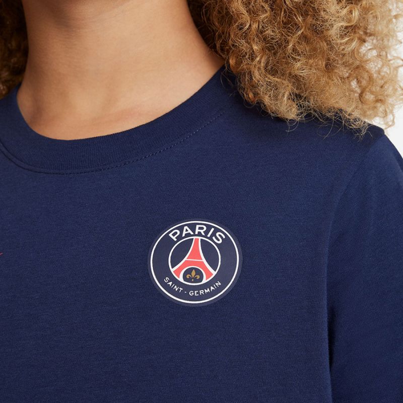 Nike PSG SS Number Tee 10 Jr FQ7122-410 Póló