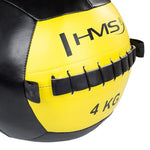 HMS Wall Ball WLB 4 kg exercise ball sárga póló 17-41-025