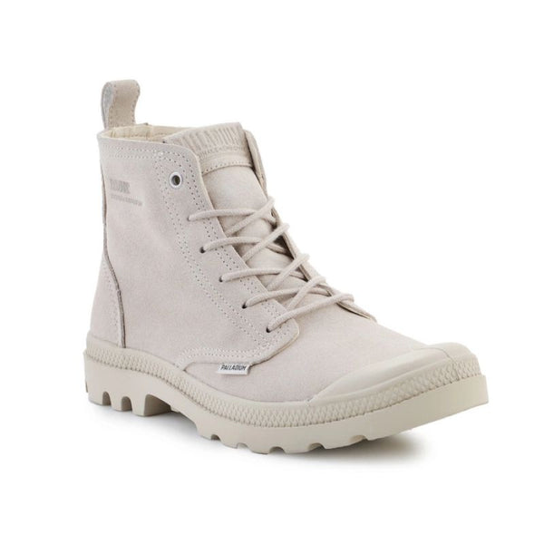 Palladium Pampa Hi Skin U 74379-155-M White Cap Gray shoes Cipő