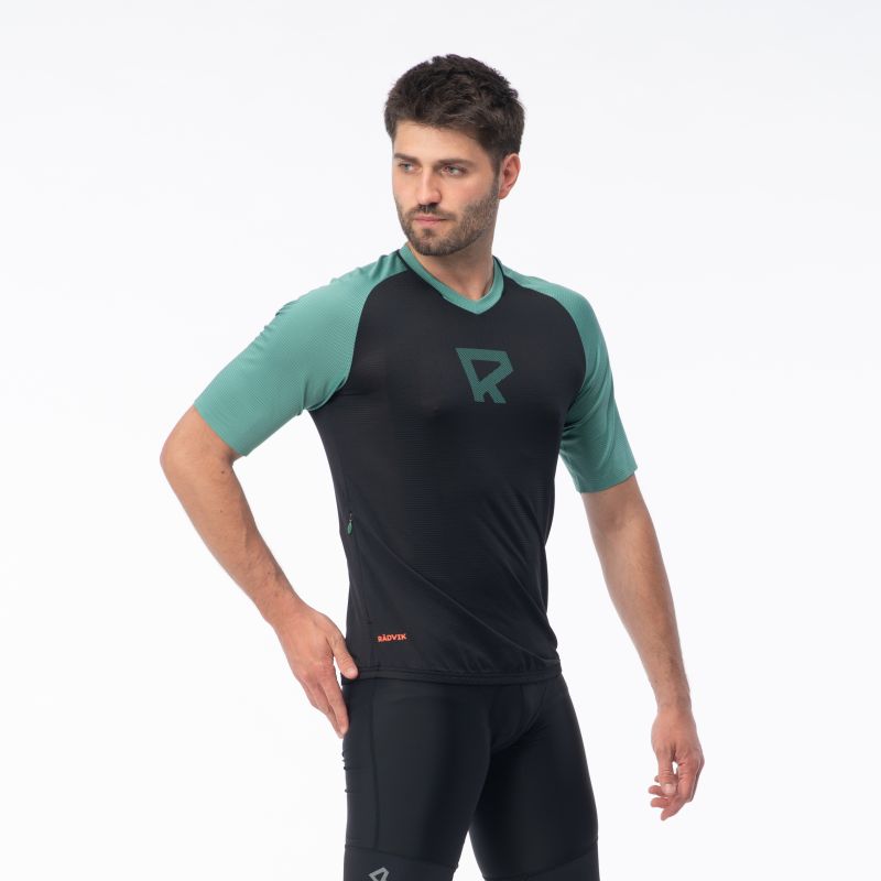 Radvik Yankee Mtb GTS cycling jersey fekete póló