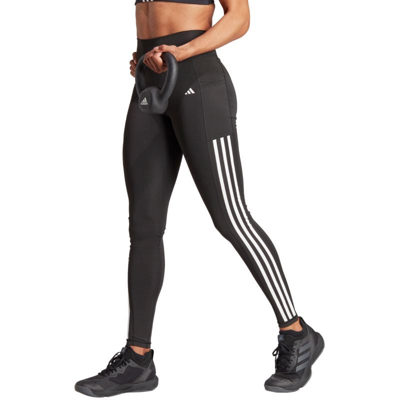 adidas Optime 3-Stripes Full-Length 1/1 W leggings IT9105 Nadrág