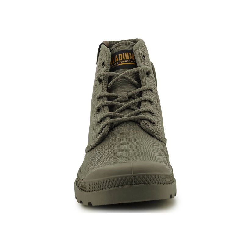 Palladium PAMPA HI COATED U shoes 74375-377-M Dusky Green Cipő