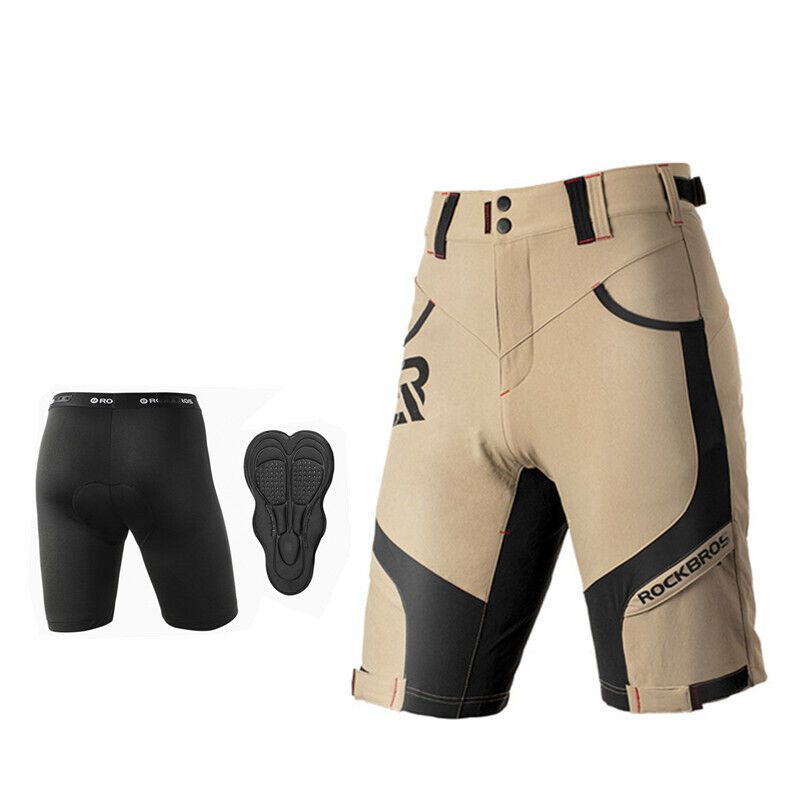 Rockbros Men's Cycling 2in1 short