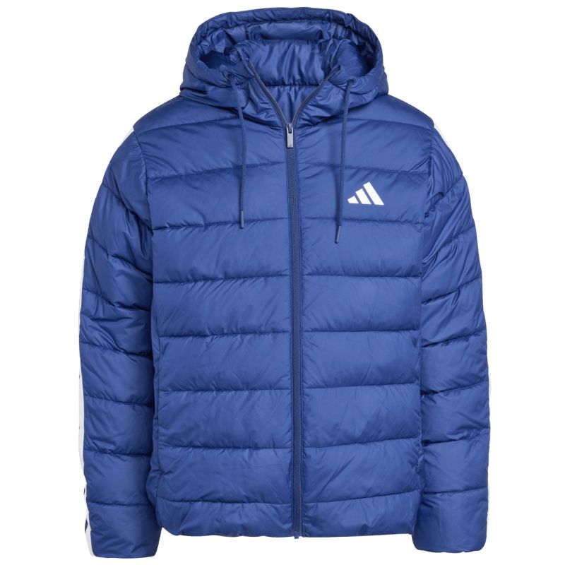 Men's adidas Essentials CLIMAWARM 3-Stripes Jacket Blue JX7771 2xs kapucnis pulóver