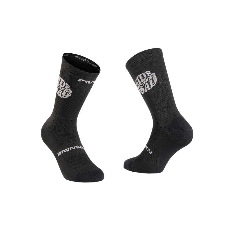 Northwave Ride Your Way Sock Black Cycling Socks fekete zokni C89232066_10