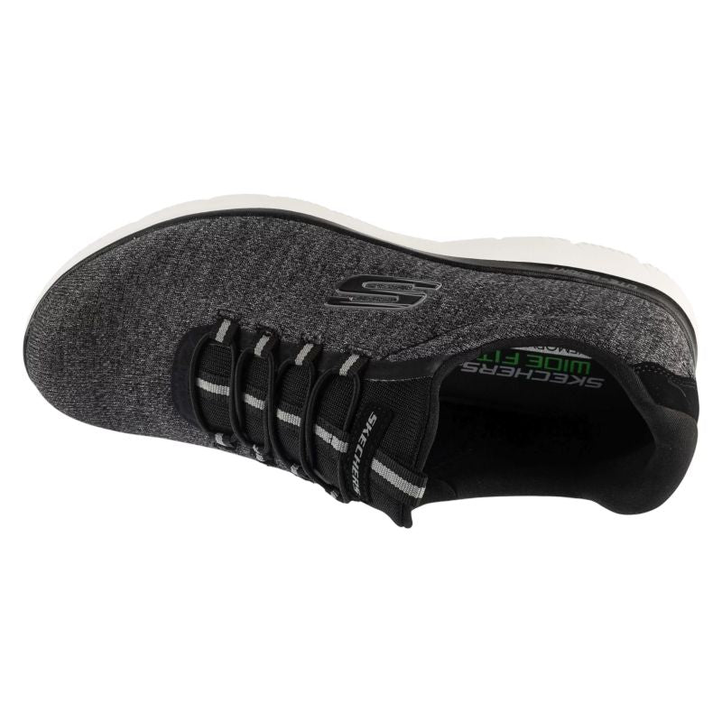 Skechers Summits – Forton Black Size fekete utcai cipő 52813W-BKW