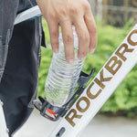 Rockbros 31210012001 bicycle bottle holder - black czarny water bottles, training equipment