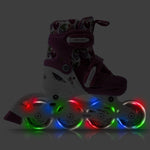 Smj Roller skates-rollers-skates adjustable sport Combo Hearts 3in1 Led Jr HS-TNK-000011510 Szabadidő kiegészítő