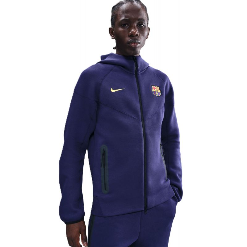 Nike ' Junior FC Barcelona Fleece Hoodie HJ6426-595 Ruházat