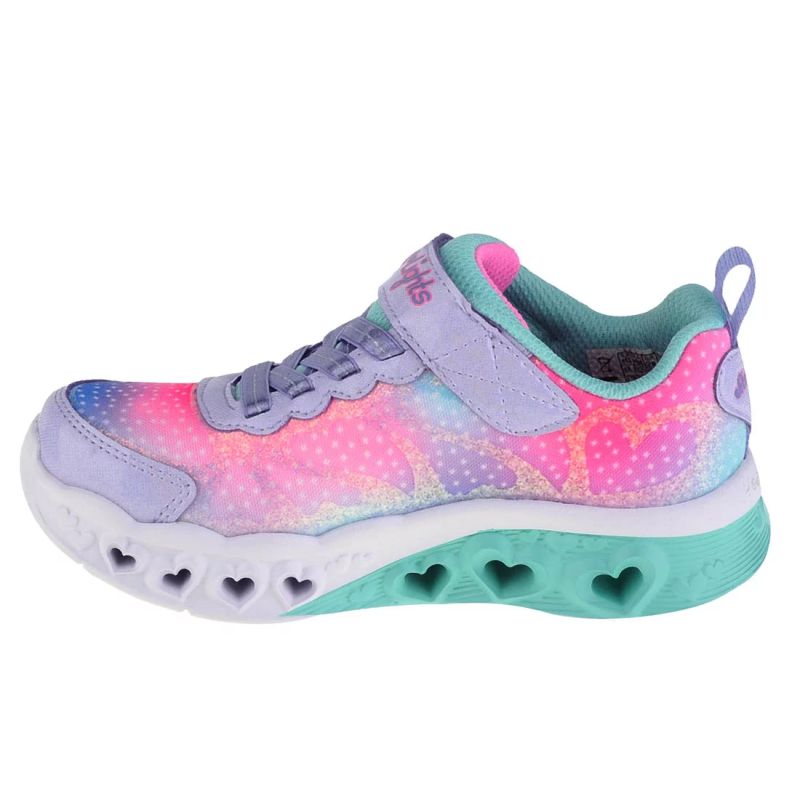 Skechers Flutter Heart Lights Jr 302315L-LVMT shoes Cipő