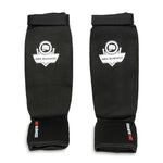 DBX Bushido Flexible Shin Guards - Shinrage Black fekete protectors and knee pads