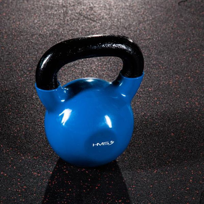 HMS Blue KNV28 cast iron kettlebell 28kg kék súlyzó 17-64-047