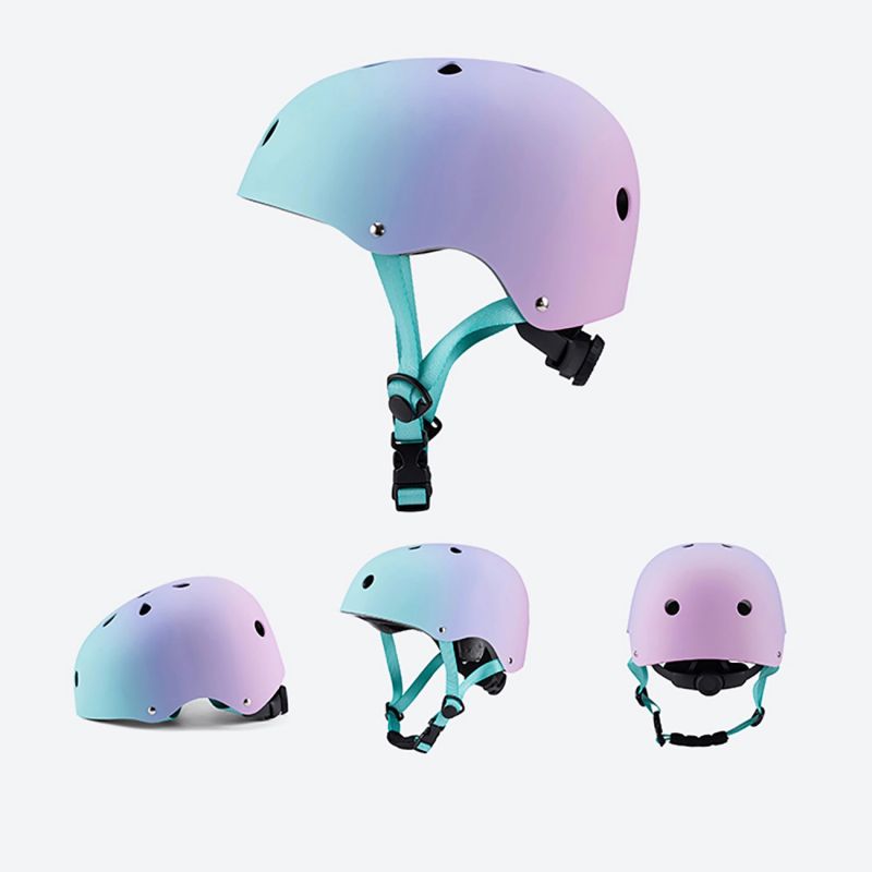 Wozinsky S BMX/Scooter Helmet - Pink Gradient gradient różowy \ 48-52 cm korcsolya HT-38C-199819