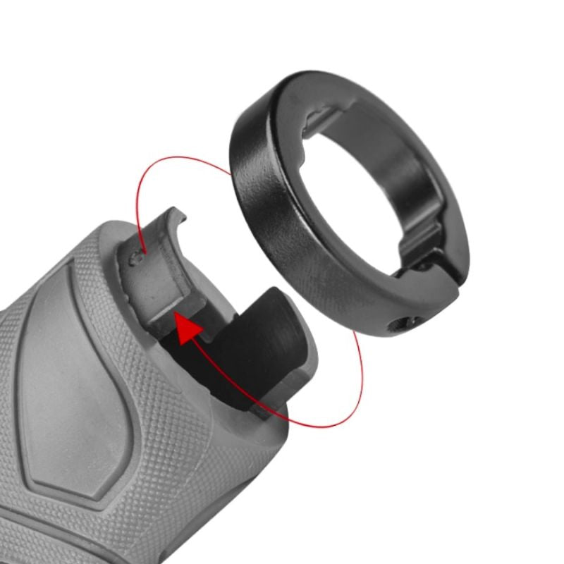 Rockbros bicycle grips - gray