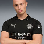 Puma Manchester City Away JSY Replica Jersey fekete mez