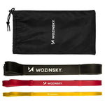 Wozinsky WGO-3 latex resistance bands - 3 pcs. elektronika 304004-197650