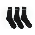 Kappa black long socks fekete zokni 34113IW901