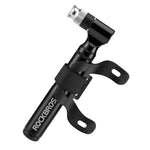 Rockbros JG-PB-11 Tool Kit with Pump and Spoon Patch Multitool - Black fekete sets
