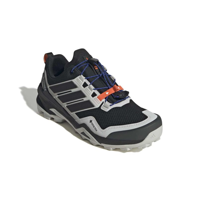 adidas TERREX Skychaser GTX low trekking - cblack/cblack/ zöld utcai cipő