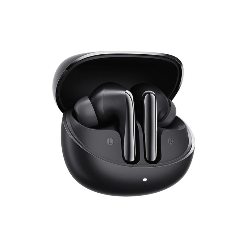 head QCY Melobuds N60 Wireless In-Ear Headphones with LDAC and ANC Noise Cancellation - Black czarny headsets