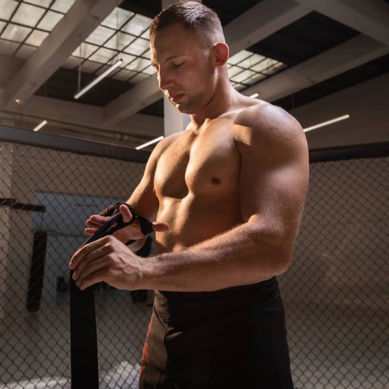 DBX Bushido Boxing Wraps with Gel Knuckle Protection | martial arts equipment