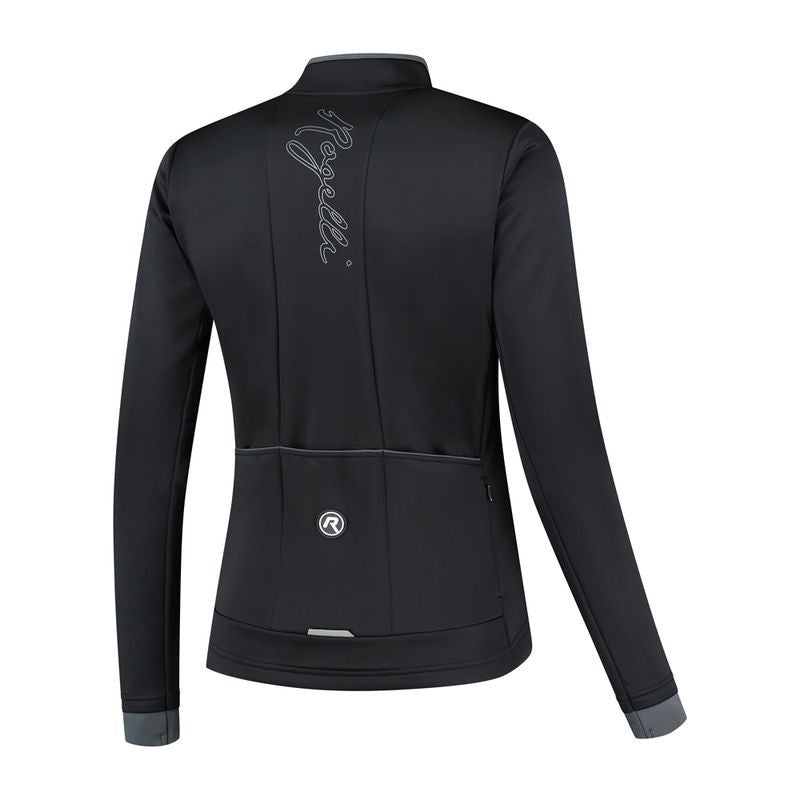 Rogelli ESSENTIAL women's winter fekete dzseki