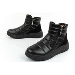 Scholl Aprica W Winter Boots barna shoes, rain boots