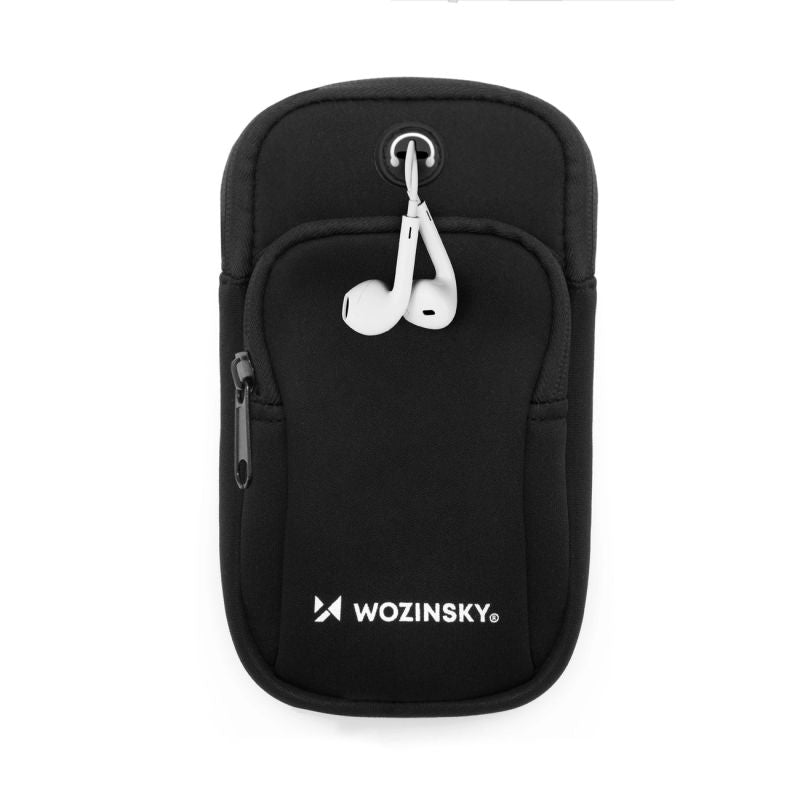 Wozinsky Running Armband Black ( ) czarny elektronika 5907769306815-93060