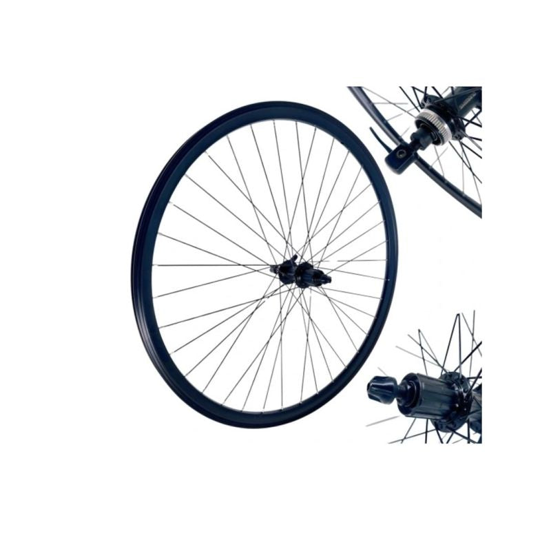Shimano 28" rear cassette wheel CenterL QR O-cz/P-cz kerékpár alkatrész SIK28-TD-S-CCQRSH
