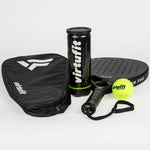 Virtufit Padel Racket Bag - Black And White
