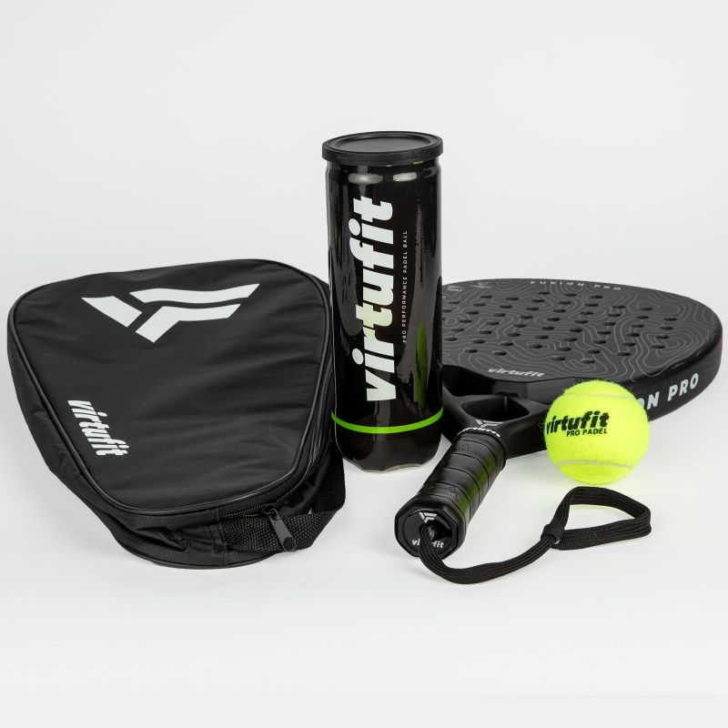 Virtufit Padel Racket Bag - Black And White