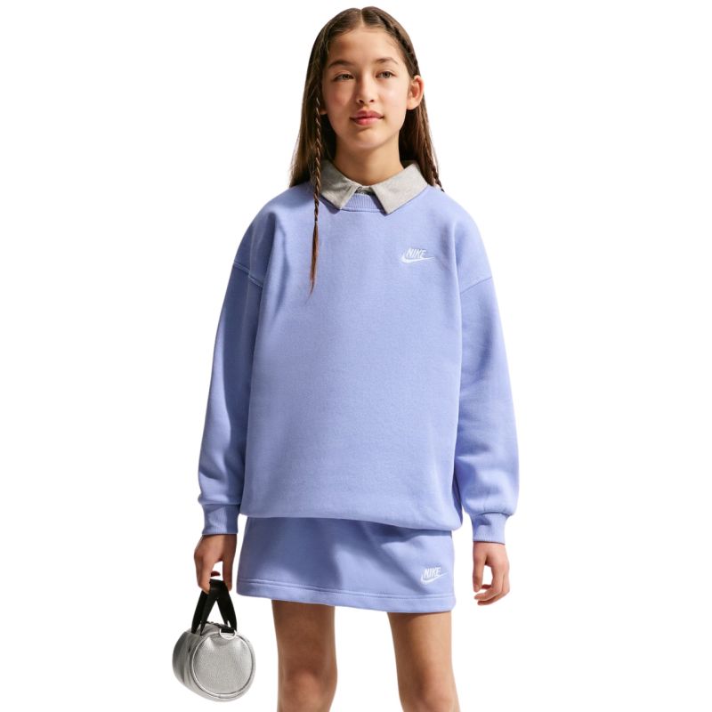 Nike Sportswear Club Fleece Kids' Sweatshirt Light Purple