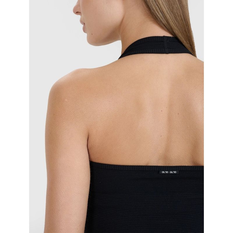 4F Women's slim crop top smooth | Anna Lewandowska atléta 4FALSSS25TSLEF215-20S