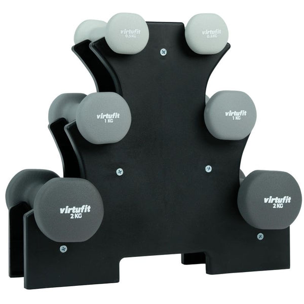 Virtufit Neoprene Dumbbell Set - Bar Bell Set - With Handle General