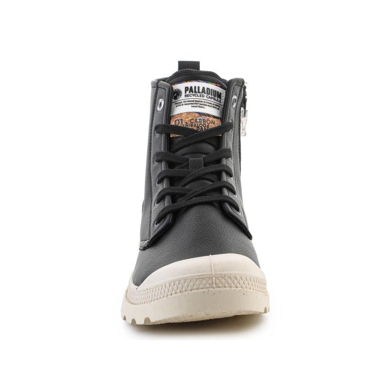 Palladium Pampa Hi Re-Vegan Leather U shoes 74378-008-M Black Cipő