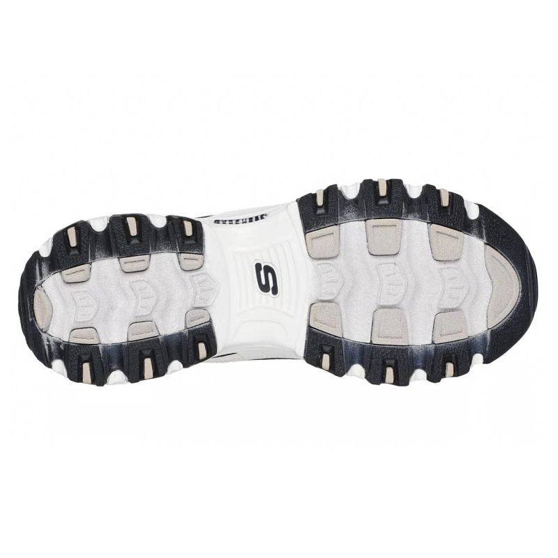 Skechers D'Lites Retro Rewind 150536-NTBK Natural/Black fekete utcai cipő