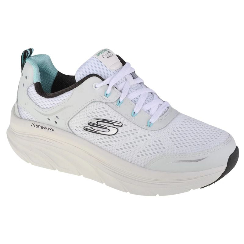 Skechers Relaxed Fit: D'Lux Walker - Infinite Motion 149023-WBK White fehér utcai cipő