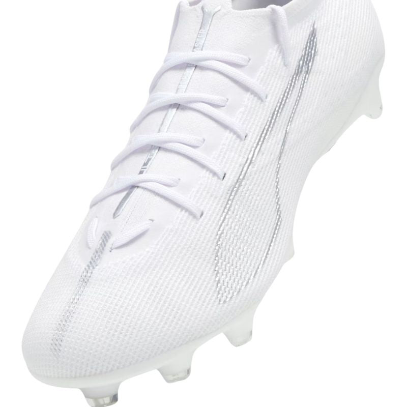 Puma Ultra 5 Pro FG/AG football boots white 107685 04 Cipő