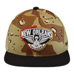 Mitchell & Ness NBA New Orleans Pelicans Choco Camo Cap - HHSS1101-NOPYYPPPCAMO uniwersalny baseball sapka