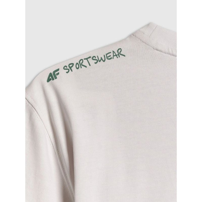 4F Men's regular printed T-shirt póló 4FRSS26TTSHM3814-11S