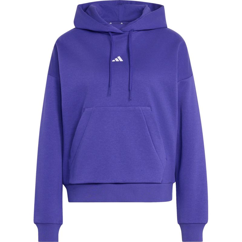 Adidas Women's Essentials Small Logo Feel Cozy Hoodie Purple 2xs női kapucnis pulóver KF8402