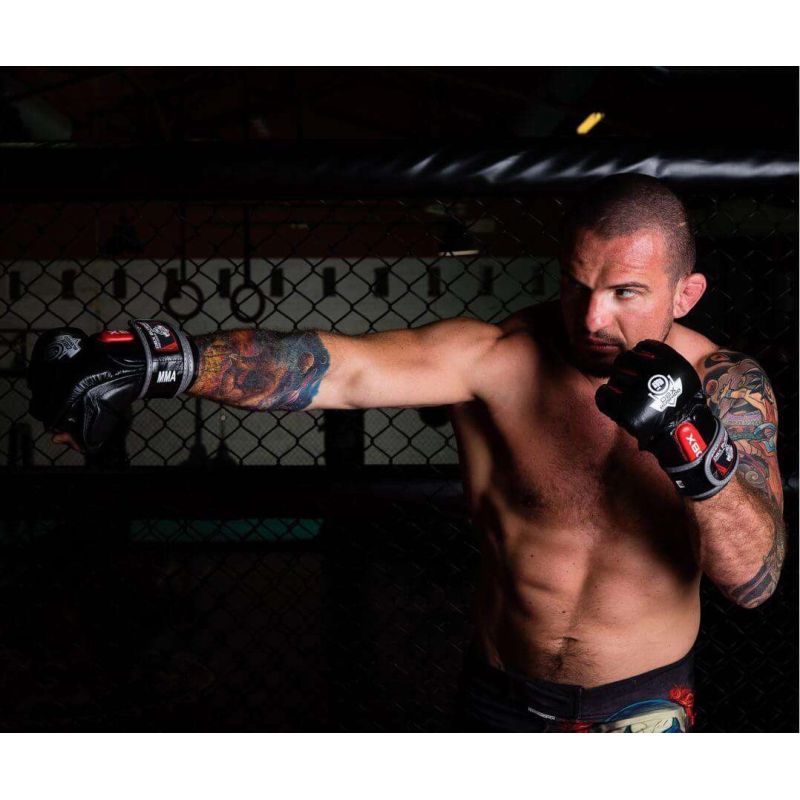 DBX Bushido MMAM Gloves - Ninja - LegacySeries kesztyű