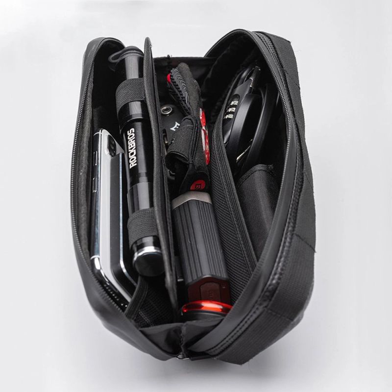 Rockbros B66 waterproof bicycle for frame - black 1.5 l táska