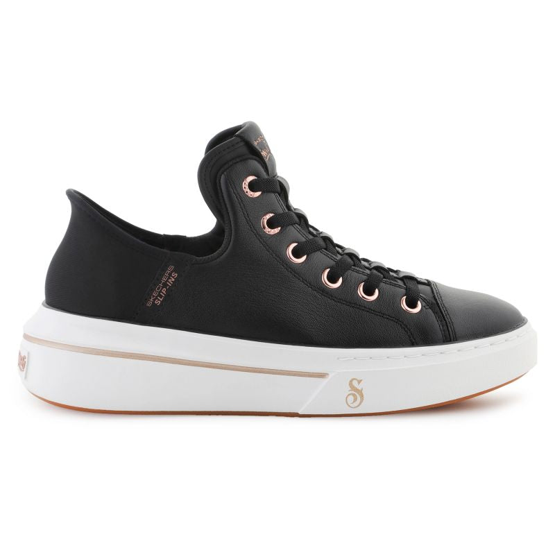 Skechers Slip-Ins: Snoop One - OG Leather W 186001-BLK cipő