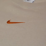 Women's Nike Swoosh Sports Sweatshirt - DJ4411-210 bézs pulóver