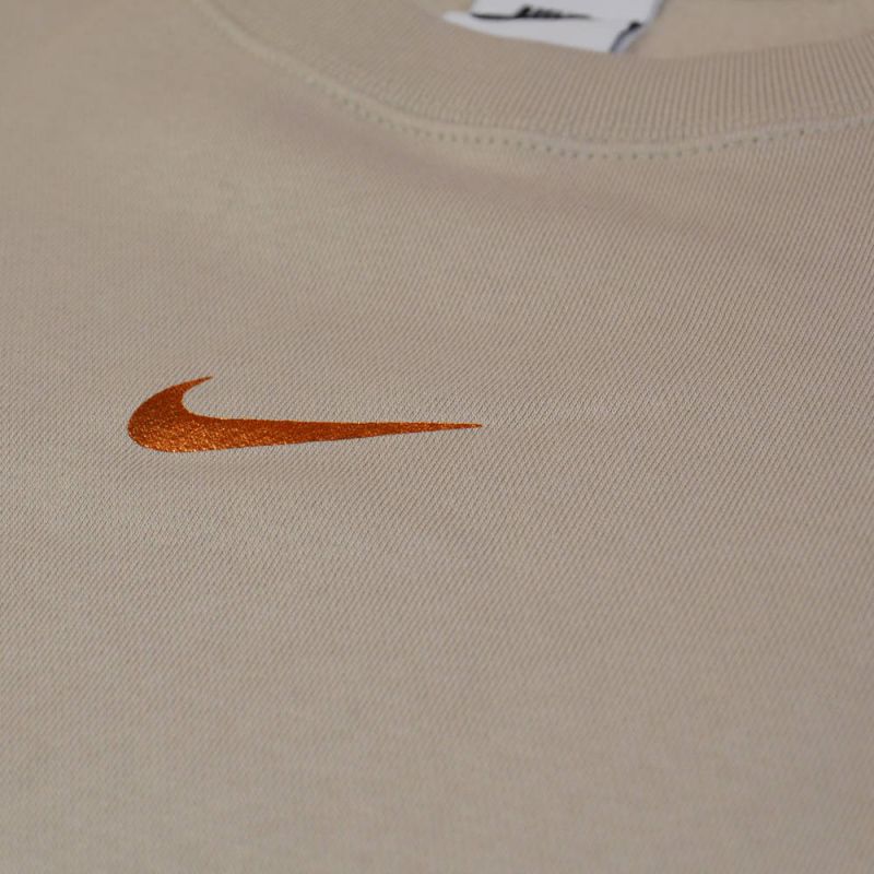 Women's Nike Swoosh Sports Sweatshirt - DJ4411-210 bézs pulóver